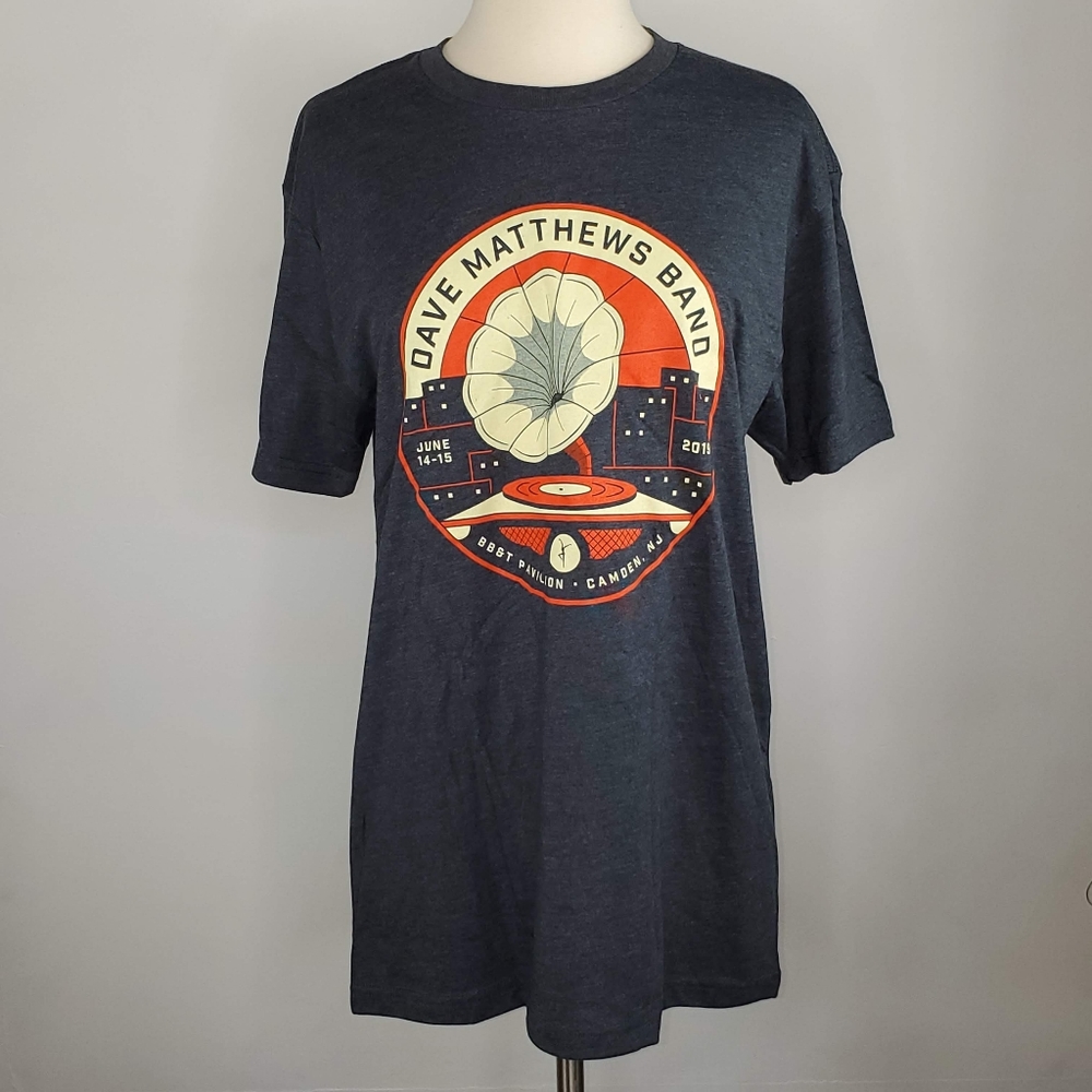 DMB 2019 Camden NJ Graphic Unisex Tee NEW Medium